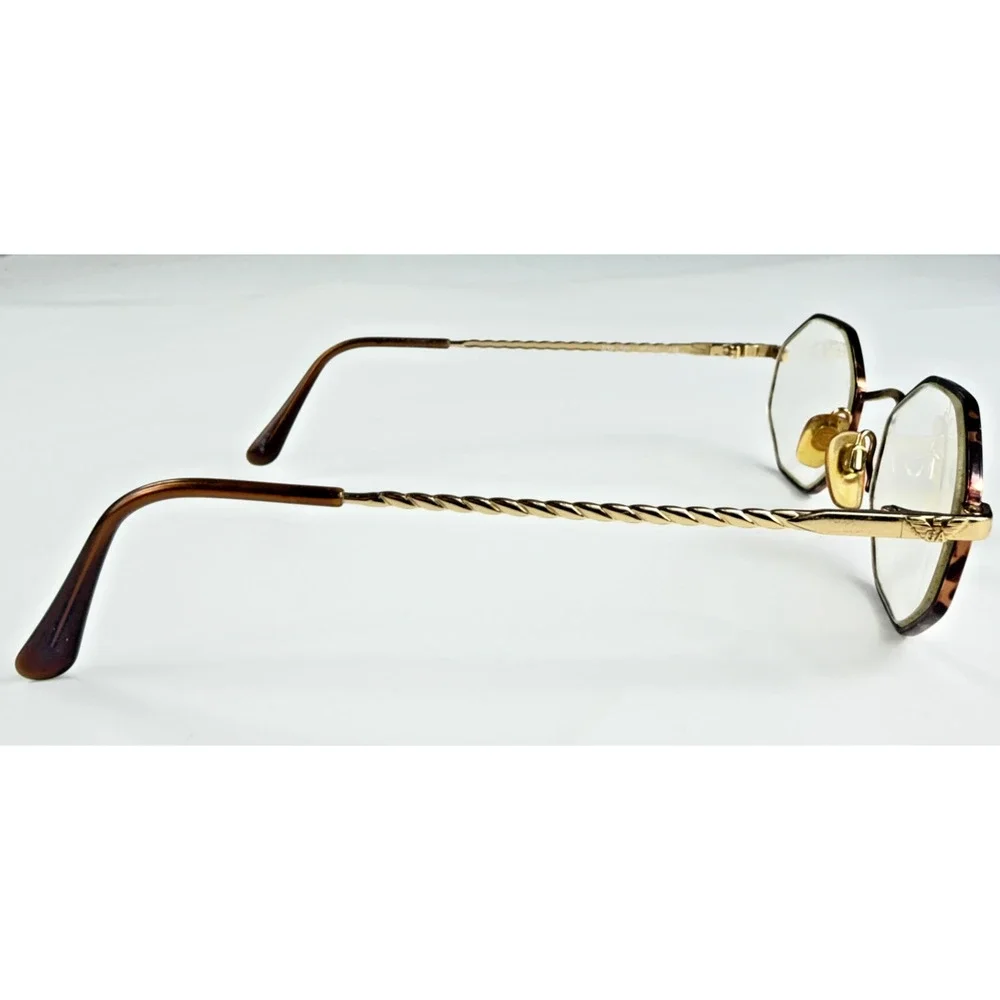 Emporio Armani 033 721 Brown Tortoise Womens 47-20-135 Eyeglasses FRAMES ONLY